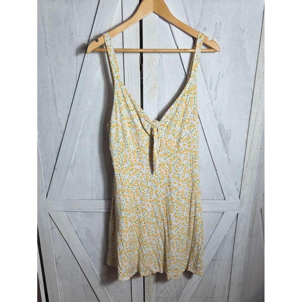 Altar'd State Tie-front Floral Sundress Size L